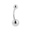F136 Titanium Simple Ball Navel Barbell
