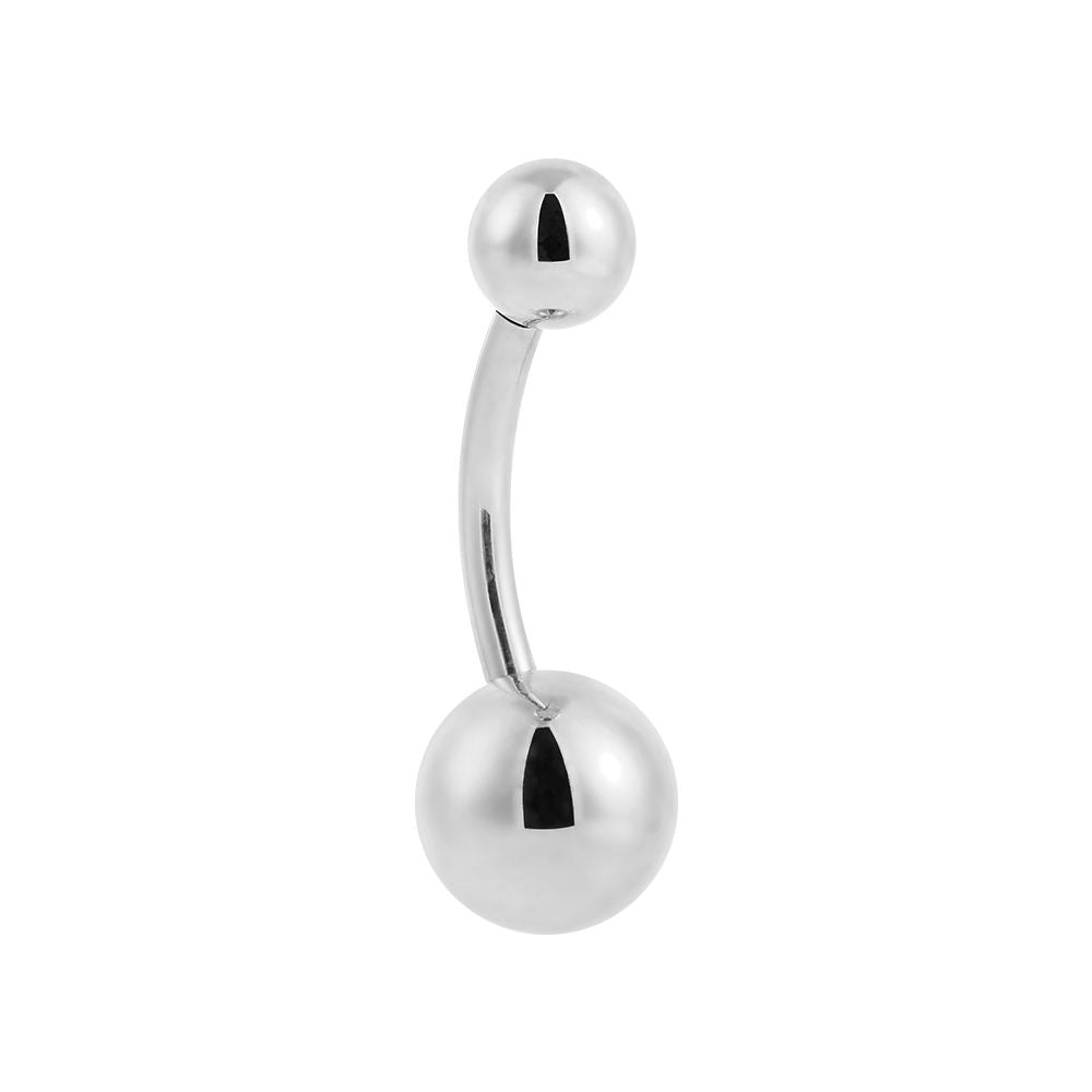 F136 Titanium Simple Ball Navel Barbell