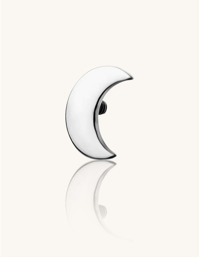 Titanium Internally Threaded Crescent