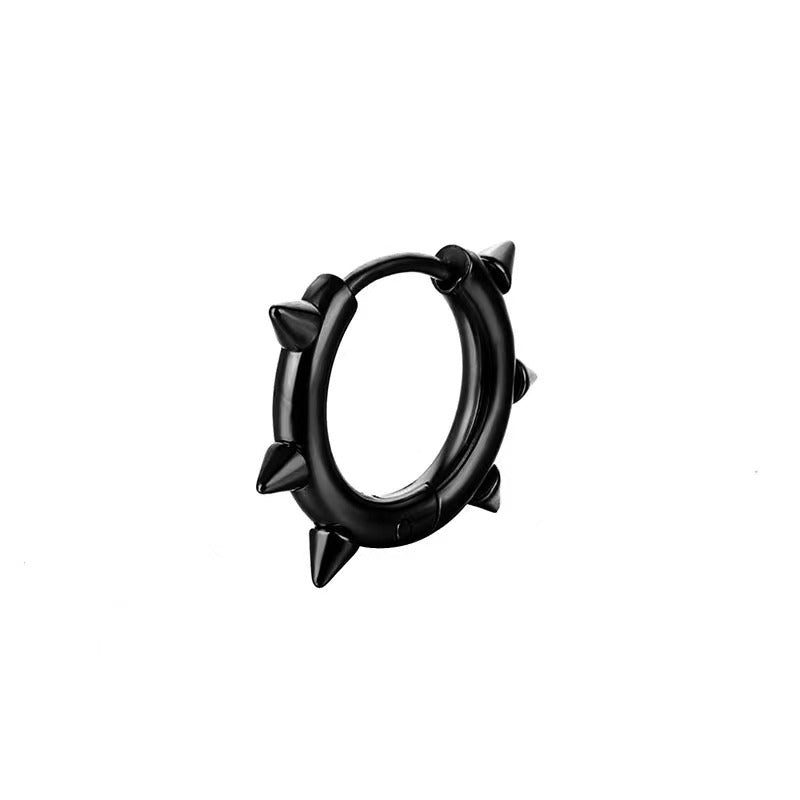 Fashion Earring 316L Stainless Steel Punk Hypoallergenic Ear Rings Hoops Surgical Steel