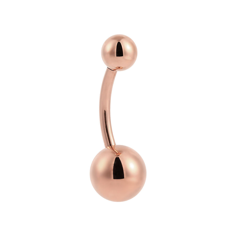 F136 Titanium Simple Ball Navel Barbell
