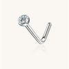 Titanium CZ Stone Nose Studs