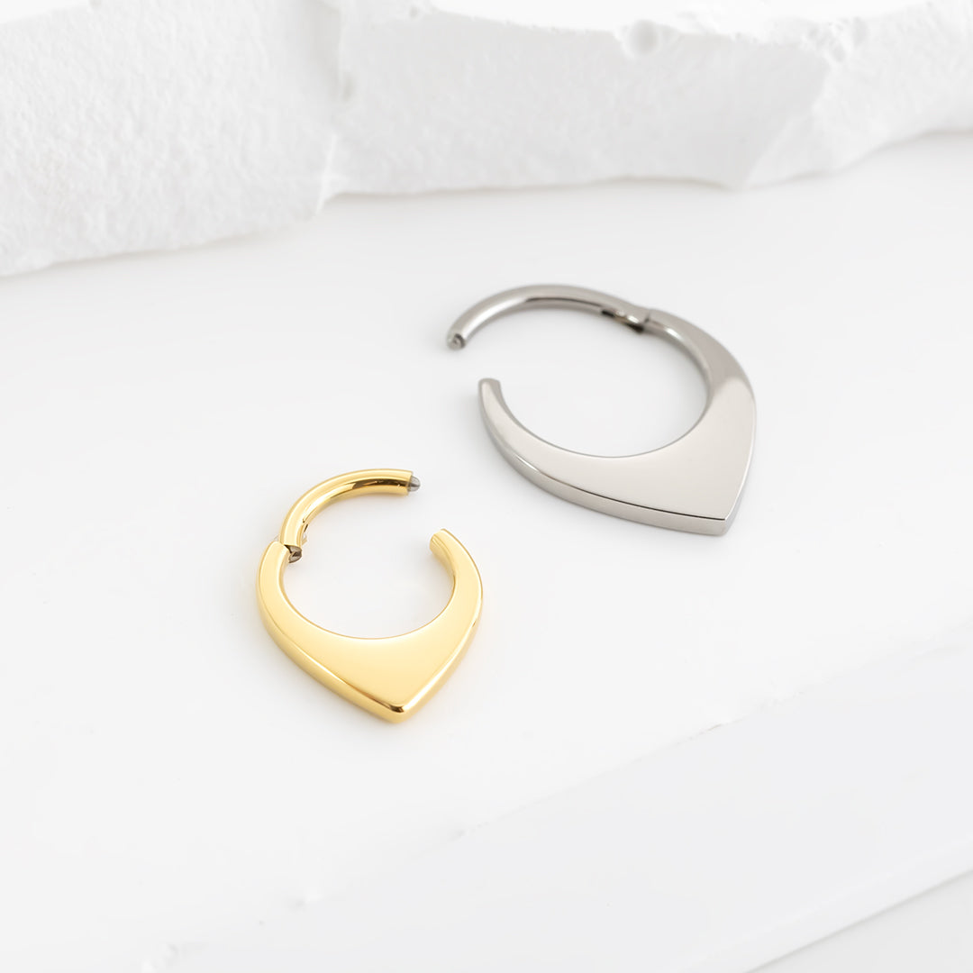 Surgical Steel Earring Punk Hypoallergenic Ear Rings Hoop Nose Ring Fine 316L Stainless Steel