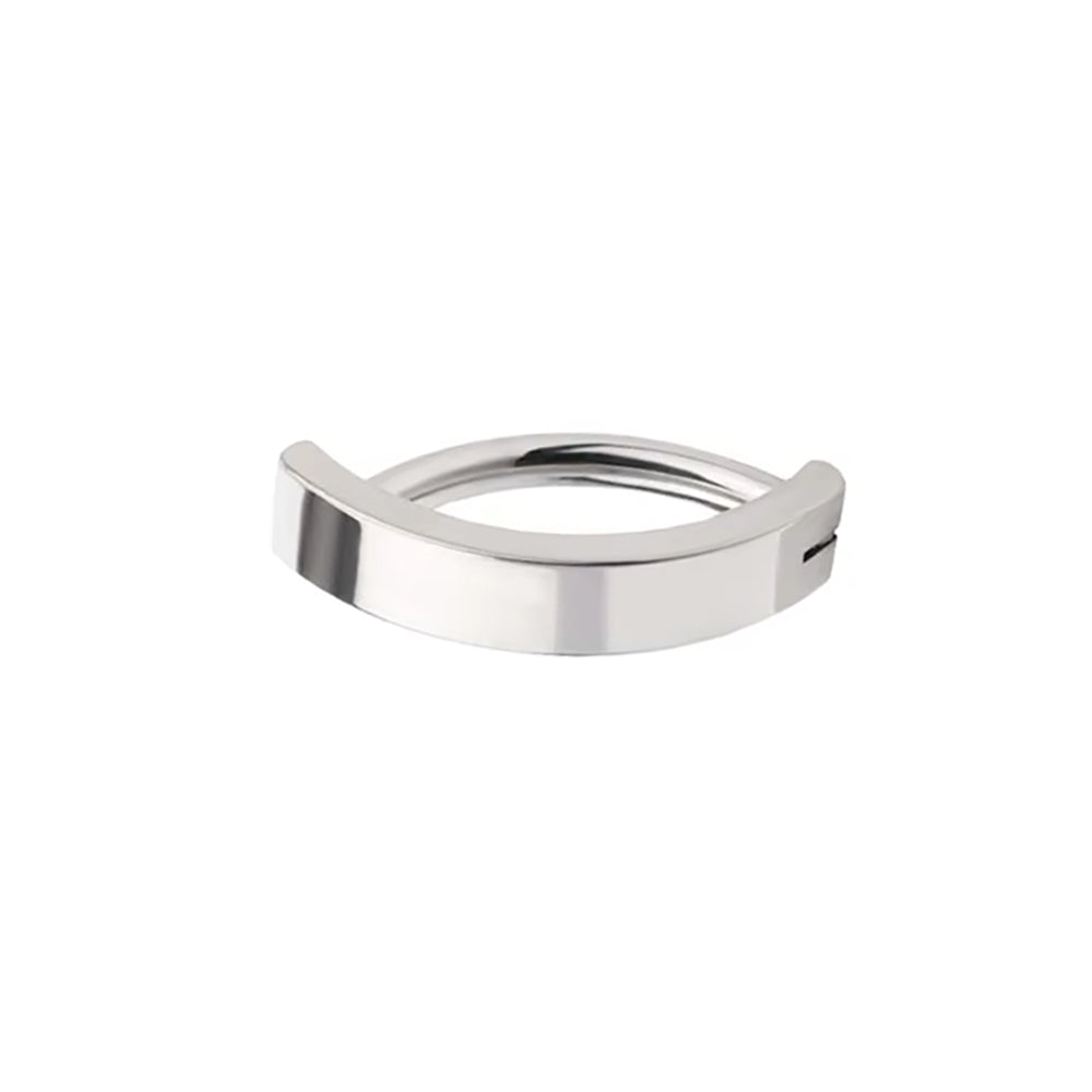 Wholesale Fashion 316L Surgical Steel Oval Belly Button Ring – Body Piercing & Nose Jewelry
