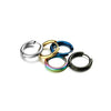 F136 Titanium Seamless Hoop Earrings–Hypoallergenic Unisex Sleeper Rings