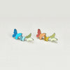 Medical Grade Titanium 16G Internally Threaded Triple Butterfly Helix Stud