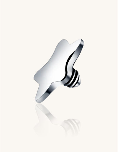 Titanium Internally Threaded Star