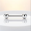 G23 ASTM F136 Titanium Externally Threaded Barbell for Navel, Lip, Eyebrow Piercing Jewelry