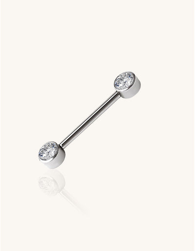 Titanium Internally Threaded Bezel Set