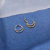 Gourd Shaped CZ Belly Button Ring 14G Navel Piercing with Lucky Sparkle