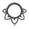 Newest 316L Surgical Steel 16G Hinged Segment Hoop – Fashion Body Piercing Ring