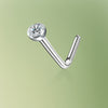 Titanium CZ Stone Nose Studs