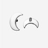 Titanium Internally Threaded Crescent