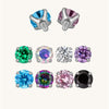 Titanium Multicolor Option Crystal