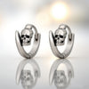 Wholesale Surgical Steel Hinged Hoop Earrings – Unisex Segment Rings