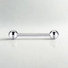 G23 ASTM F136 Titanium Externally Threaded Barbell for Navel, Lip, Eyebrow Piercing Jewelry