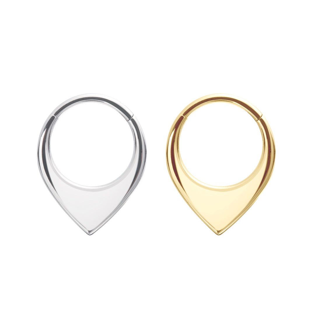 Surgical Steel Earring Punk Hypoallergenic Ear Rings Hoop Nose Ring Fine 316L Stainless Steel