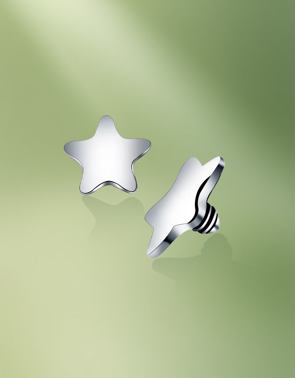 Titanium Internally Threaded Star