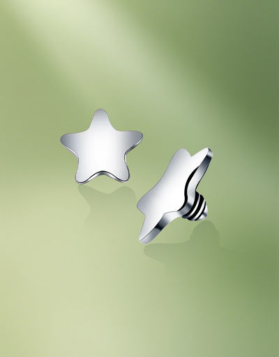 Titanium Internally Threaded Star