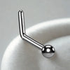 F136 Implant-Grade Titanium Nose Piercing Stud