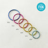 F136 Titanium Seamless Hoop Ring – For Ear, Nose, Septum & Lip Piercings