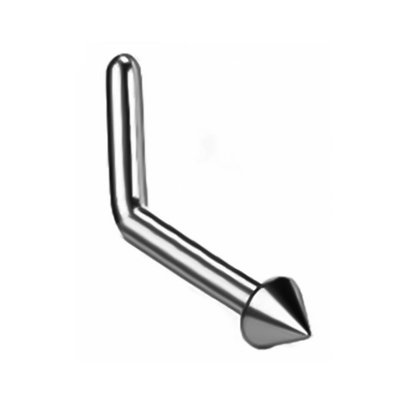 F136 Implant-Grade Titanium Nose Piercing Stud