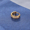 Titanium CZ Wide Nose Clicker 16G Hypoallergenic Piercing Hoop