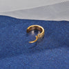 Titanium Hammered Wide Nose Clicker – Hypoallergenic 16G Piercing Jewelry