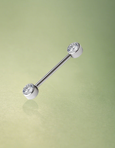 Titanium Internally Threaded Bezel Set