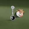 Minimalist Fashion Belly Button Ring Custom Photo Micro Projection Piercing Jewelry