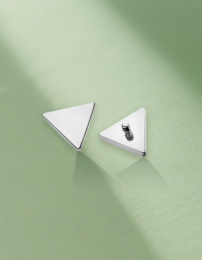 Titanium Internally Threaded Triangle