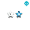 F136 Titanium Internally Threaded Star CZ Piercing Head–Lip, Ear & Nose Jewelry