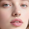 Titanium Spike Horseshoe piercing