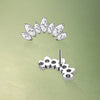 Titanium Push In 7 Prong Set Marquise