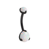 Synthetic Opal Belly Ring