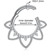 Newest 316L Surgical Steel 16G Hinged Segment Hoop – Fashion Body Piercing Ring