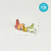 Medical Grade Titanium 16G Internally Threaded Triple Butterfly Helix Stud