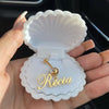 316L Custom Name Navel Ring–Personalized Belly Piercing Gift