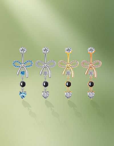Micro Laser ASTM F136 Titanium Belly Button Ring Internally Threaded Hypoallergenic Navel Piercing Jewelry