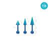 F136 Titanium Punk Devil Spike Stud – Hypoallergenic Ear&Cartilage Piercing