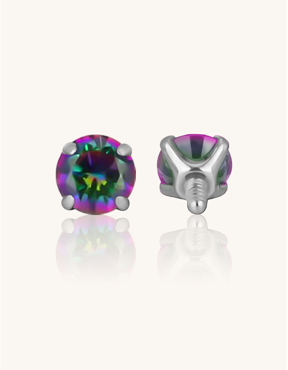 Titanium Multicolor Option Crystal
