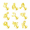 Accessories 16G/14G Internal Thread Triangle Cone Labret Jewelry Top