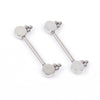 ASTM F136 Titanium Nipple Barbell–Hypoallergenic Piercing Jewelry for Women