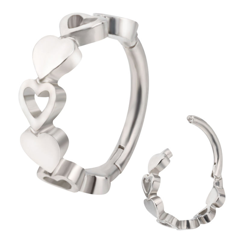 Wholesale 316L Stainless Steel Segment Rings | Fashion Nose & Body Piercing Jewelry