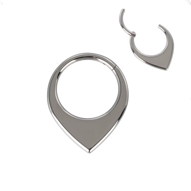 Surgical Steel Earring Punk Hypoallergenic Ear Rings Hoop Nose Ring Fine 316L Stainless Steel