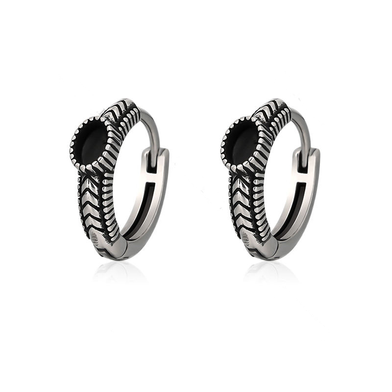 316L Surgical Steel Punk Labret Ear Stud – Cartilage & Lip Piercing Jewelry