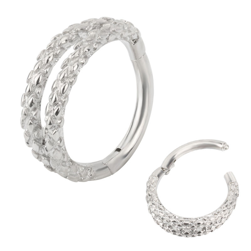 Wholesale 316L Stainless Steel Segment Rings | Fashion Nose & Body Piercing Jewelry
