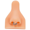 316L Stainless Steel Body Chain Hinged Clicker Segment Hoop Ring – Cartilage Earring & Body Piercing Jewelry