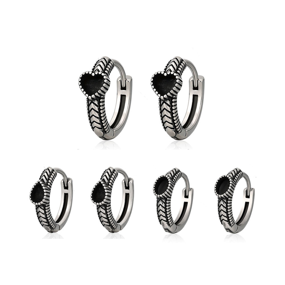 316L Surgical Steel Punk Labret Ear Stud – Cartilage & Lip Piercing Jewelry