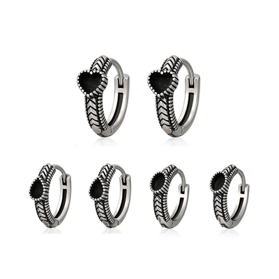 316L Surgical Steel Punk Labret Ear Stud – Cartilage & Lip Piercing Jewelry
